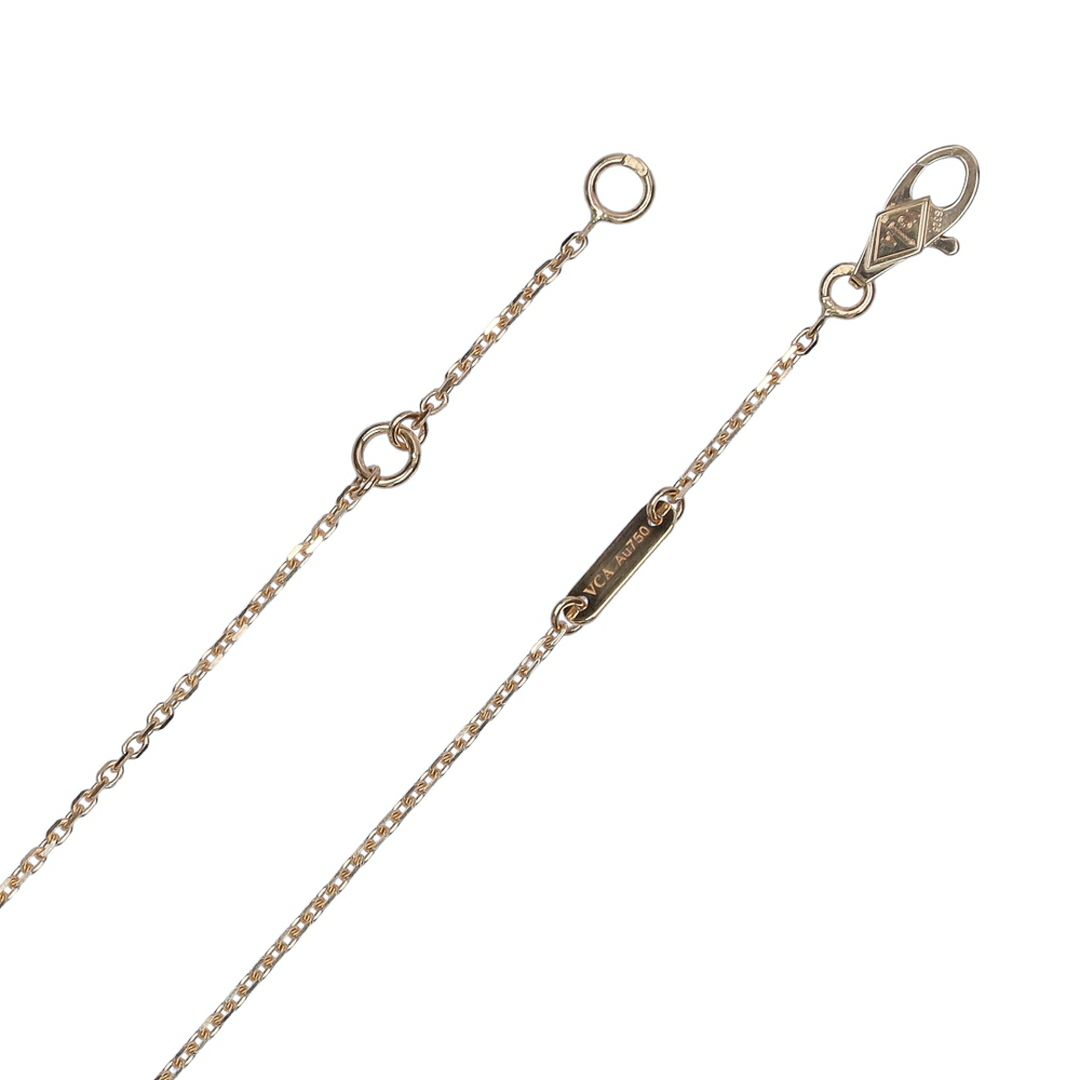 【リユース品】 ヴァンクリーフアーペル Van CleefArpels アクセサリー ネックレス スウィートアルハンブラ ペンダント VCARF69100YG シルバー 【お取り寄せ】