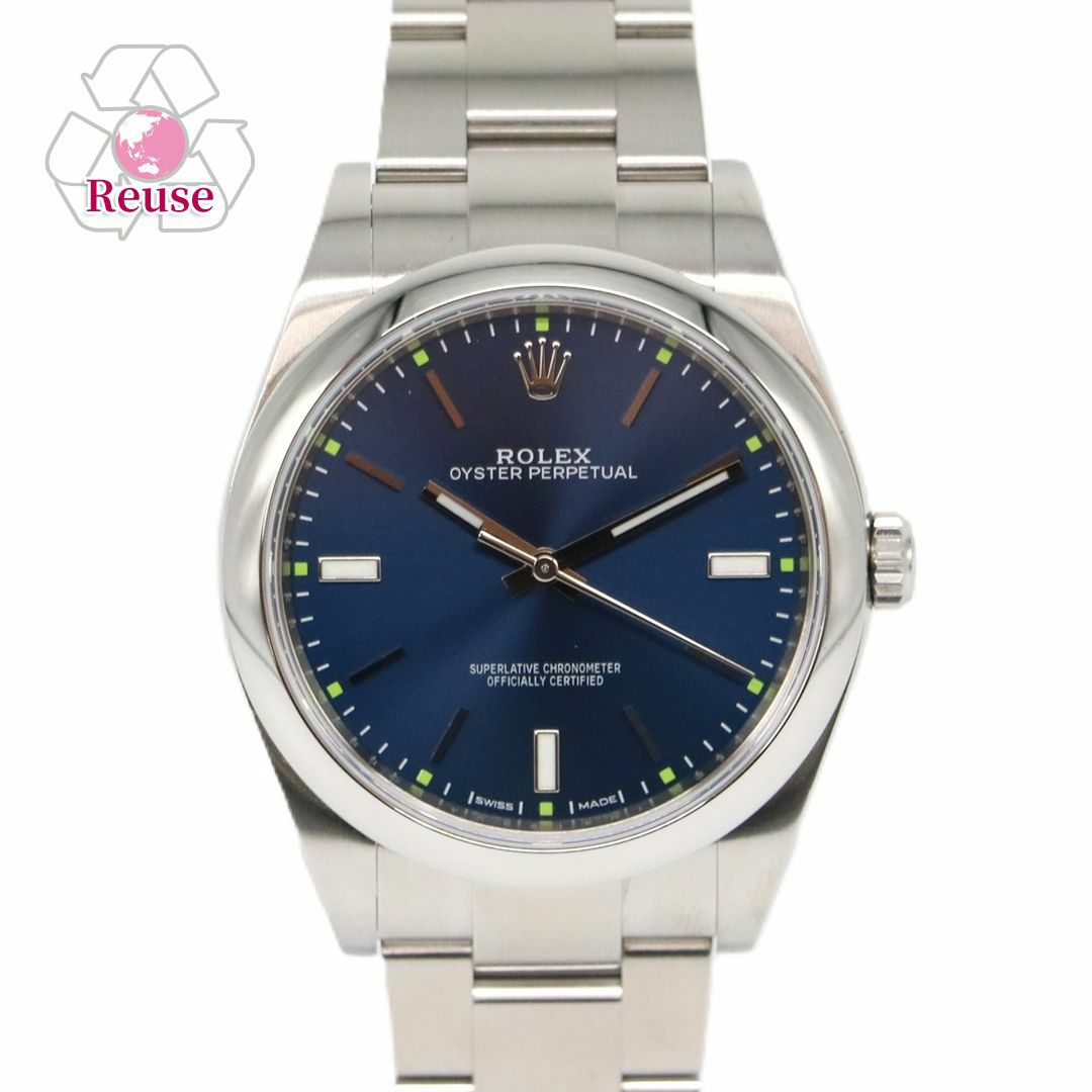 【リユース品】 ロレックス ROLEX 腕時計 メンズウォッチ オイスターパーペチュアル 114300 シルバー 【お取り寄せ】