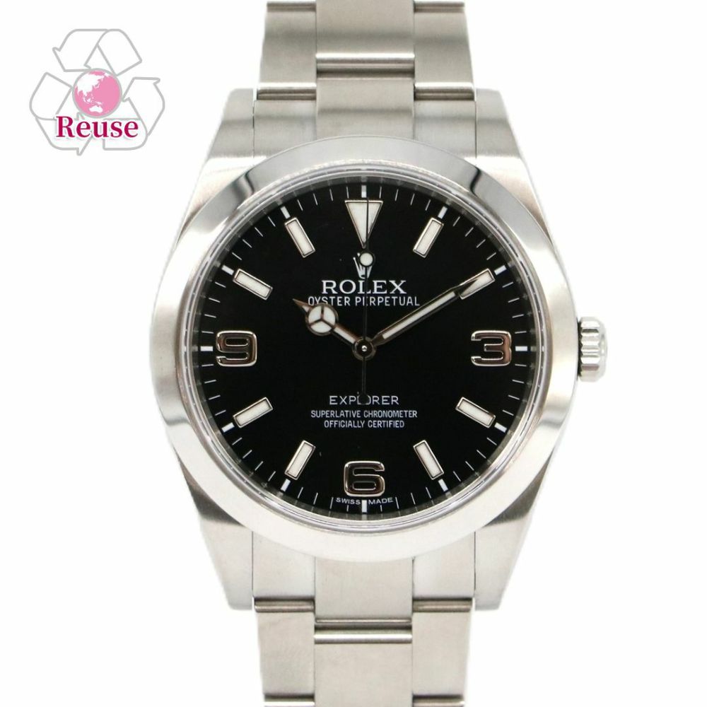 【リユース品】 ロレックス ROLEX 腕時計 メンズウォッチ エクスプローラー1 39mm 214270 シルバー 【お取り寄せ】