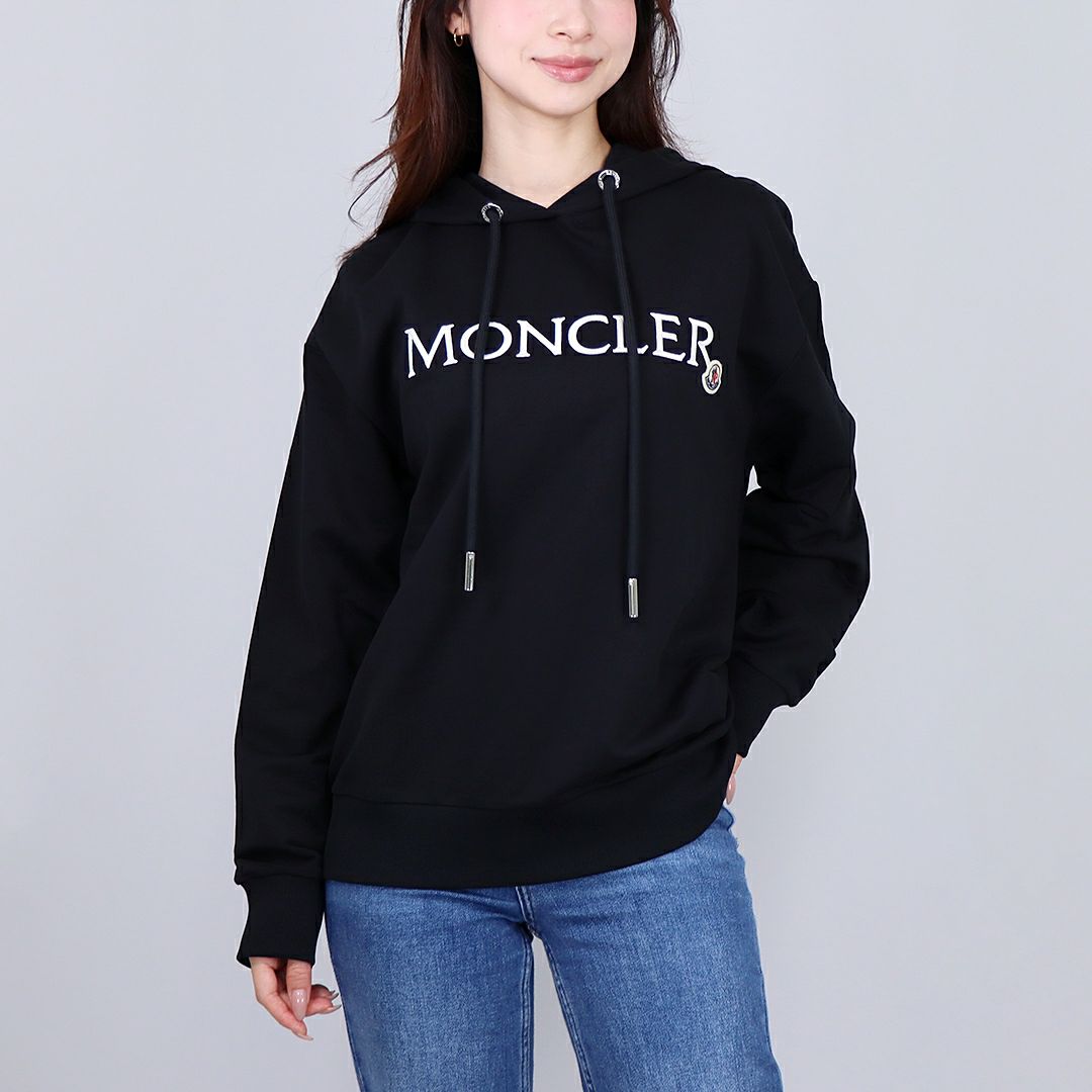 モンクレール MONCLER トレーナー パーカー スウェット フーディ ロゴ 8G000 19 89A1K 999 ブラック
