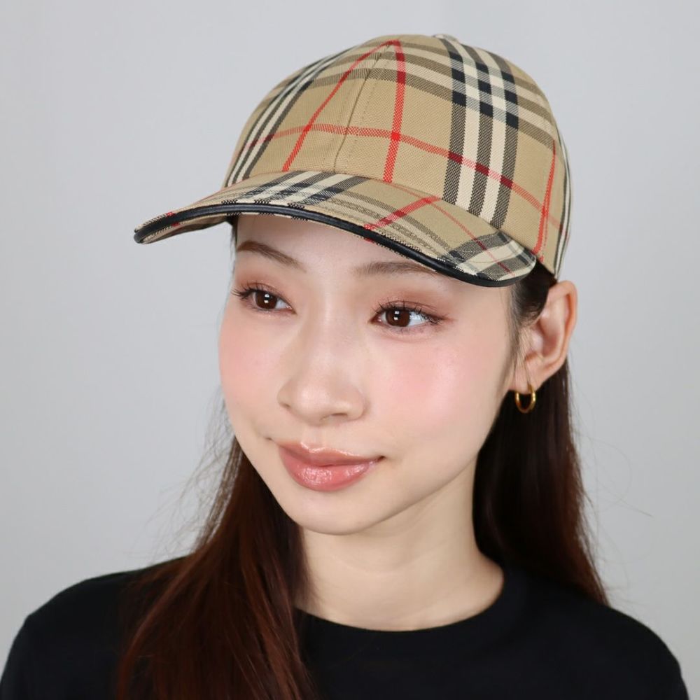 バーバリー BURBERRY 帽子 キャップ ベースボールキャップ 8068041 A7028 ARCHIVE BEIGE