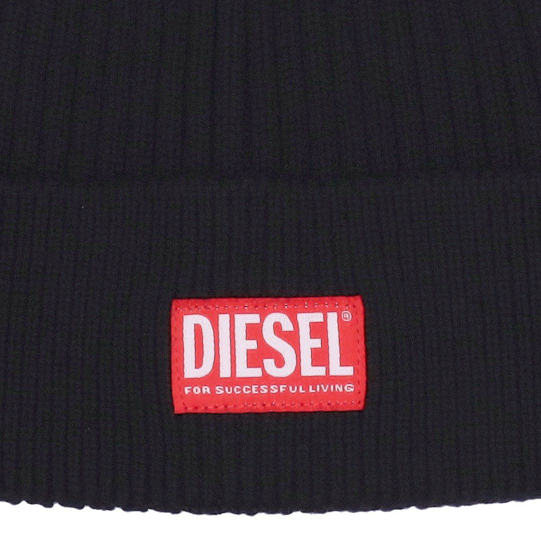 ディーゼル DIESEL 帽子 ビーニー ニットキャップ ニット帽 A09504 0DAOB