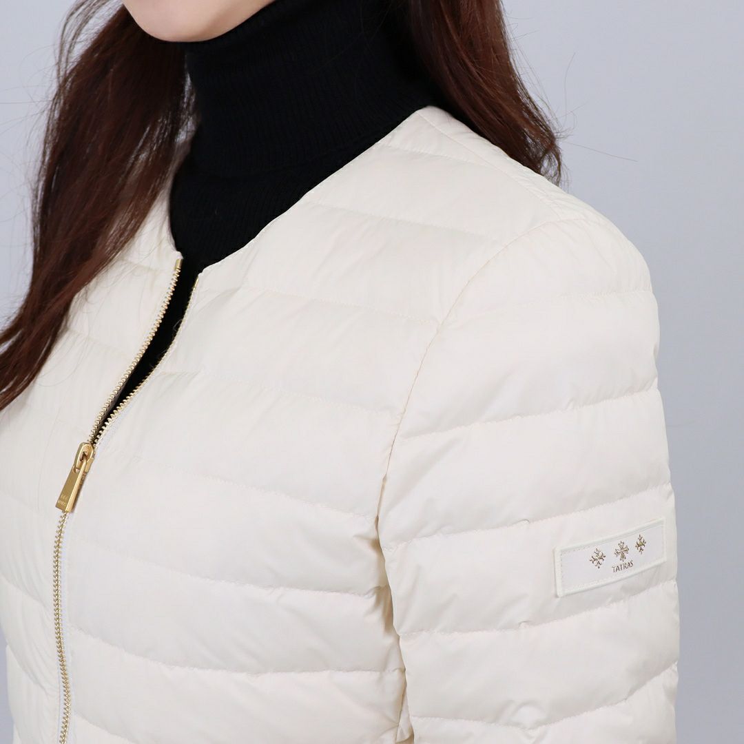 タトラス TATRAS レディース ノーカラー ダウンジャケット ライトダウンジャケット NOKO ノコ LTAT25S4885 D/LJXA0027013588