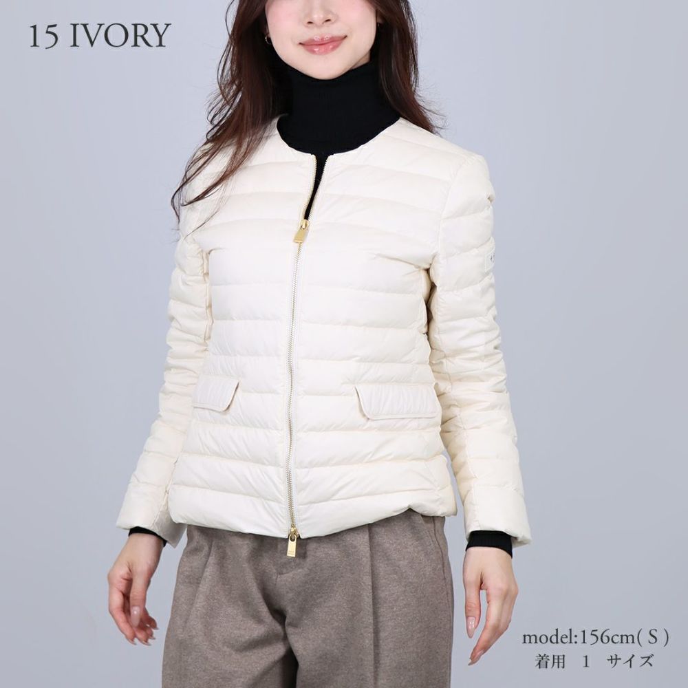 タトラス TATRAS レディース ノーカラー ダウンジャケット ライトダウンジャケット NOKO ノコ LTAT25S4885 D/LJXA0027013588