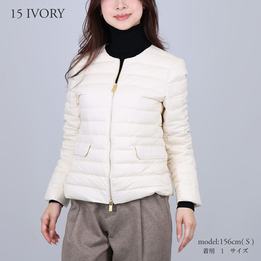 タトラス TATRAS レディース ノーカラー ダウンジャケット ライトダウンジャケット NOKO ノコ LTAT25S4885 D/LJXA0027013588