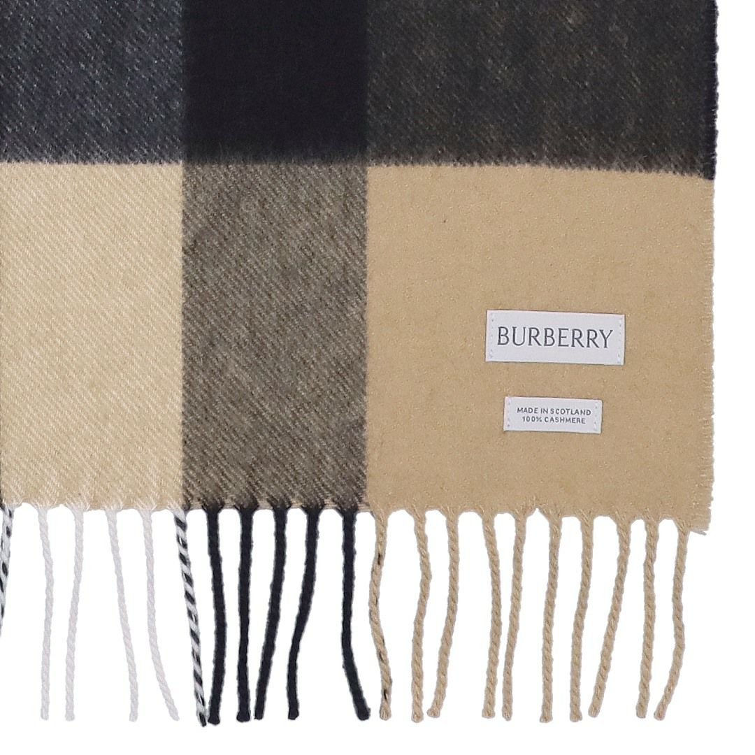 バーバリー BURBERRY マフラー ストール バーバリーチェック 8077890 A7026 ARCHIVE BEIGE カシミア カシミヤ