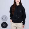 メゾンキツネ MAISON KITSUNE レディース パーカー トレーナー スエット ボールド フォックスヘッド パッチ MW00704KM0307