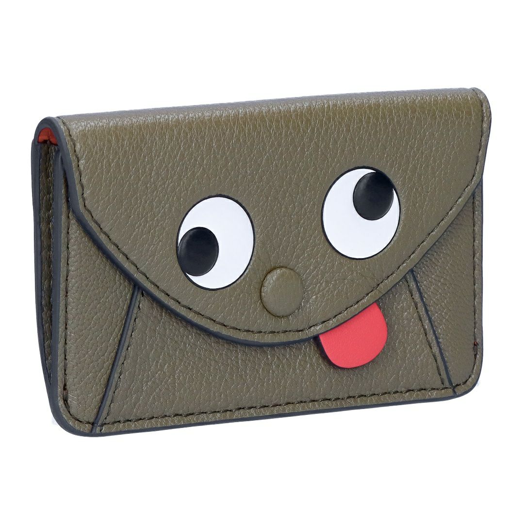 アニヤハインドマーチ ANYA HINDMARCH カードケース コインケース 小銭入れ ZANY ザニー 5050925 188074 ENVELOPE CARD CASE IN SHINY CAPRA WITH CIRCUS