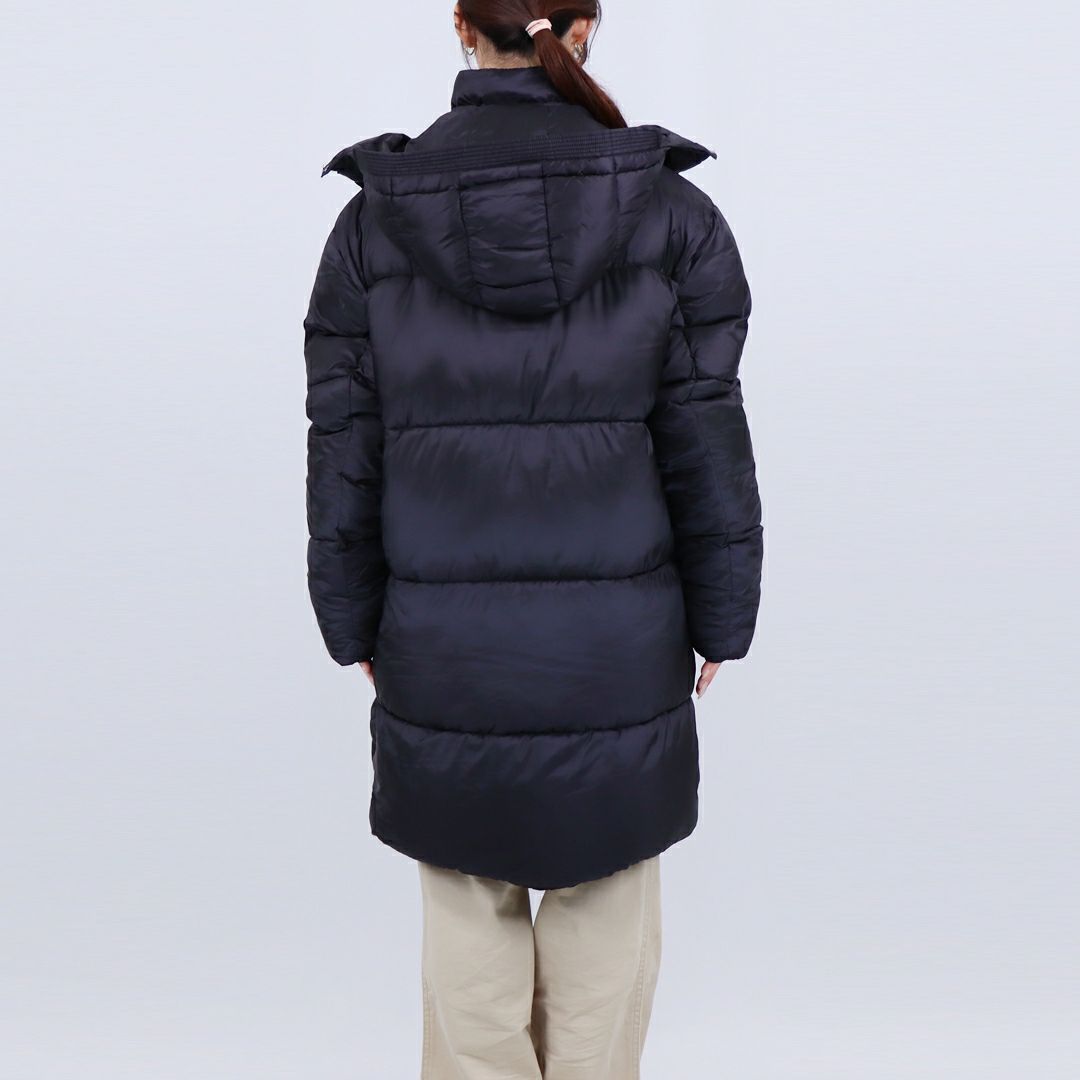 ディーゼル DIESEL キッズ レディース フェイクダウン 中綿ジャケット JWROLFYSMON J01987 K900 BLACK