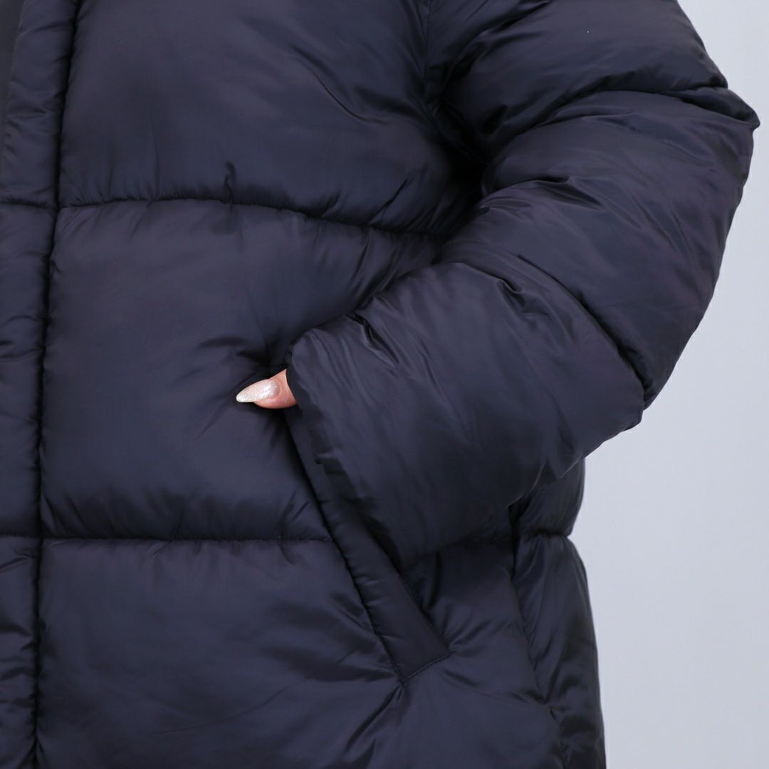 ディーゼル DIESEL キッズ レディース フェイクダウン 中綿ジャケット JWROLFYSMON J01987 K900 BLACK