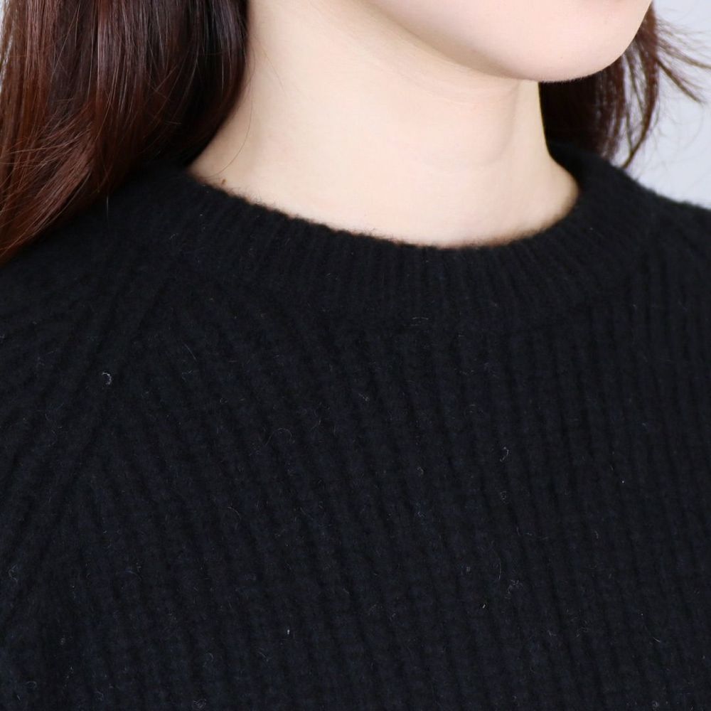 マルニ MARNI キッズ レディース ニット セーター ウールブレンドニット MK30U M01210 M00T0 0M900 BLACK