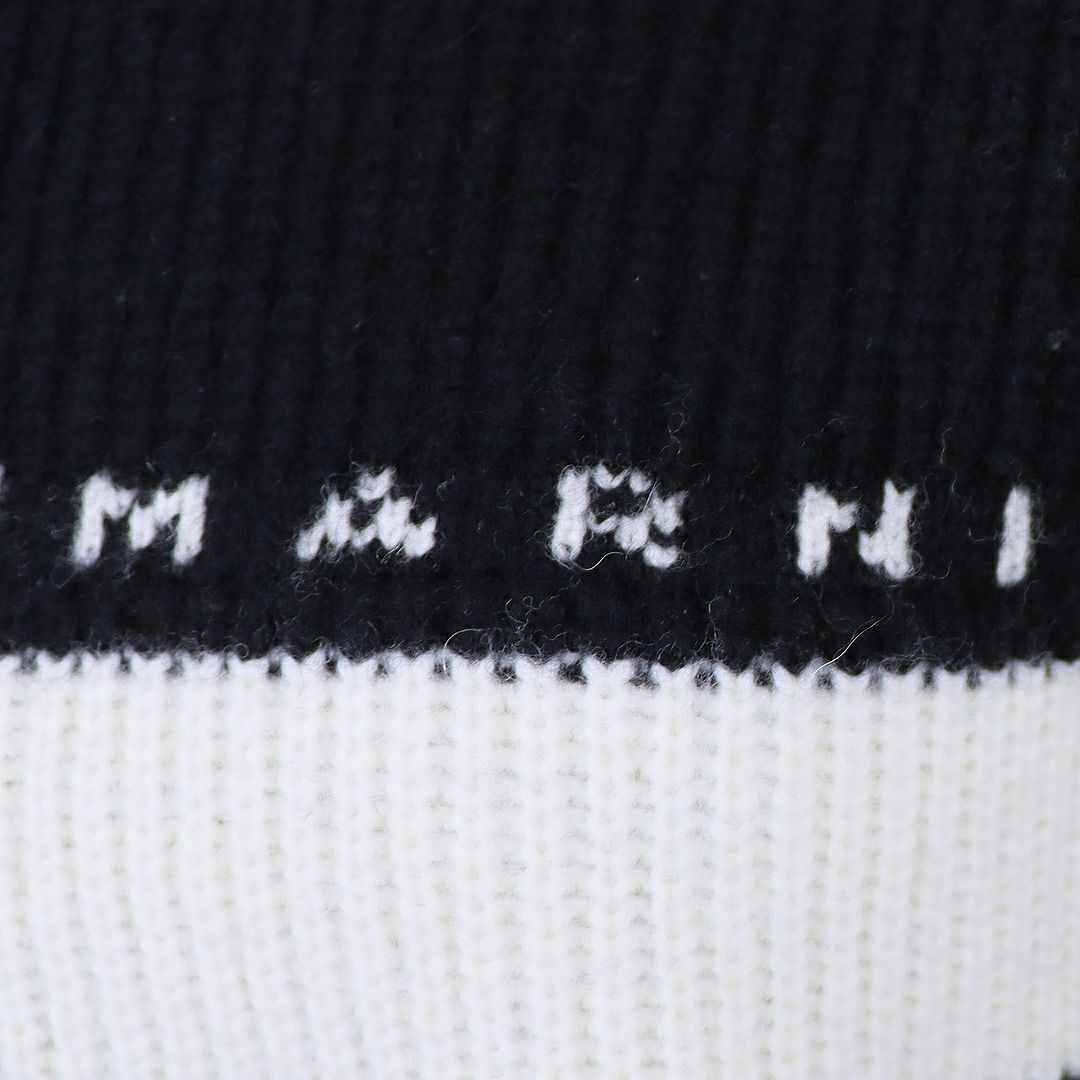 マルニ MARNI キッズ レディース ニット セーター ウールブレンドニット MK30U M01210 M00T0 0M900 BLACK
