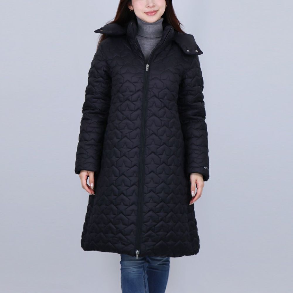 マルニ MARNI キッズ レディース キルティングコート フーディ 中綿コート MJ139F M01166 M00SQ 0M900 BLACK