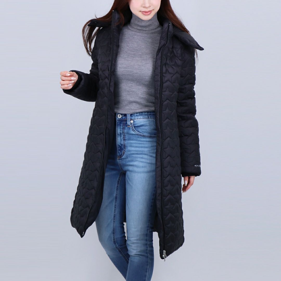 マルニ MARNI キッズ レディース キルティングコート フーディ 中綿コート MJ139F M01166 M00SQ 0M900 BLACK