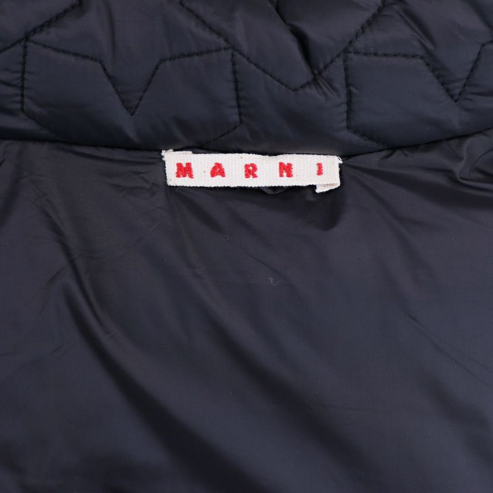マルニ MARNI キッズ レディース キルティングコート フーディ 中綿コート MJ139F M01166 M00SQ 0M900 BLACK