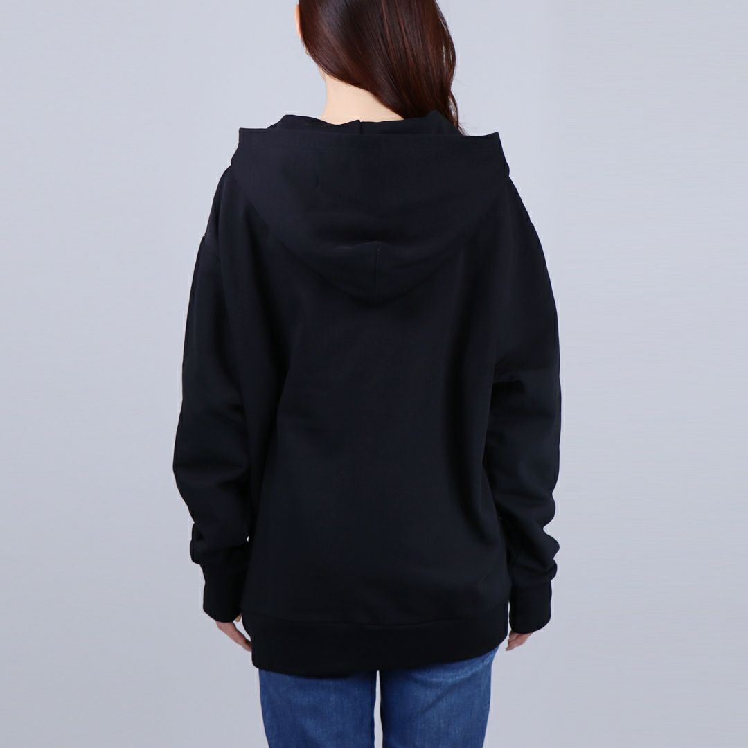 ヌメロヴェントゥーノ N°21 レディース スウェット パーカー フーディ プルオーバー N21893N0154 0N900 BLACK