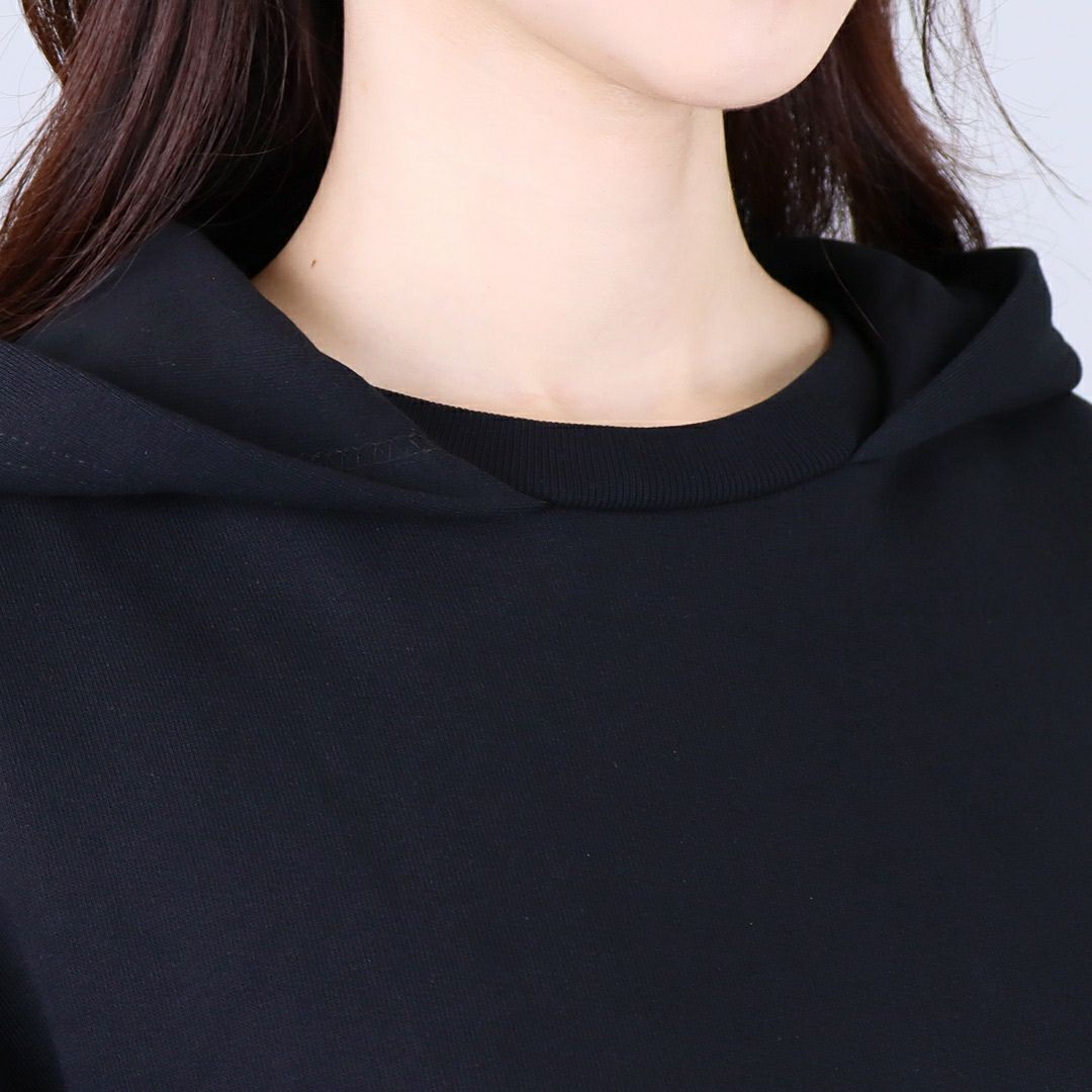 ヌメロヴェントゥーノ N°21 レディース スウェット パーカー フーディ プルオーバー N21893N0154 0N900 BLACK