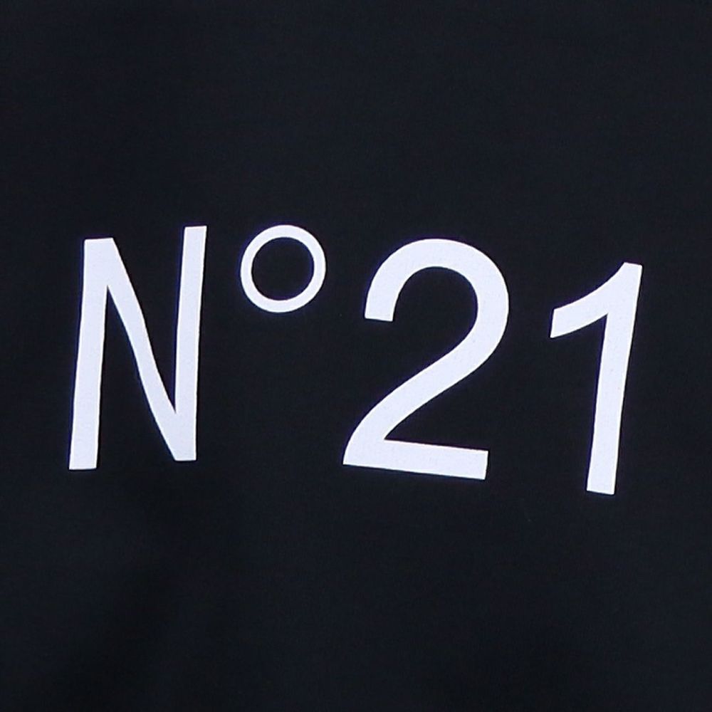 ヌメロヴェントゥーノ N°21 レディース スウェット パーカー フーディ プルオーバー N21893N0154 0N900 BLACK