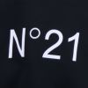 ヌメロヴェントゥーノ N°21 レディース スウェット パーカー フーディ プルオーバー N21893N0154 0N900 BLACK