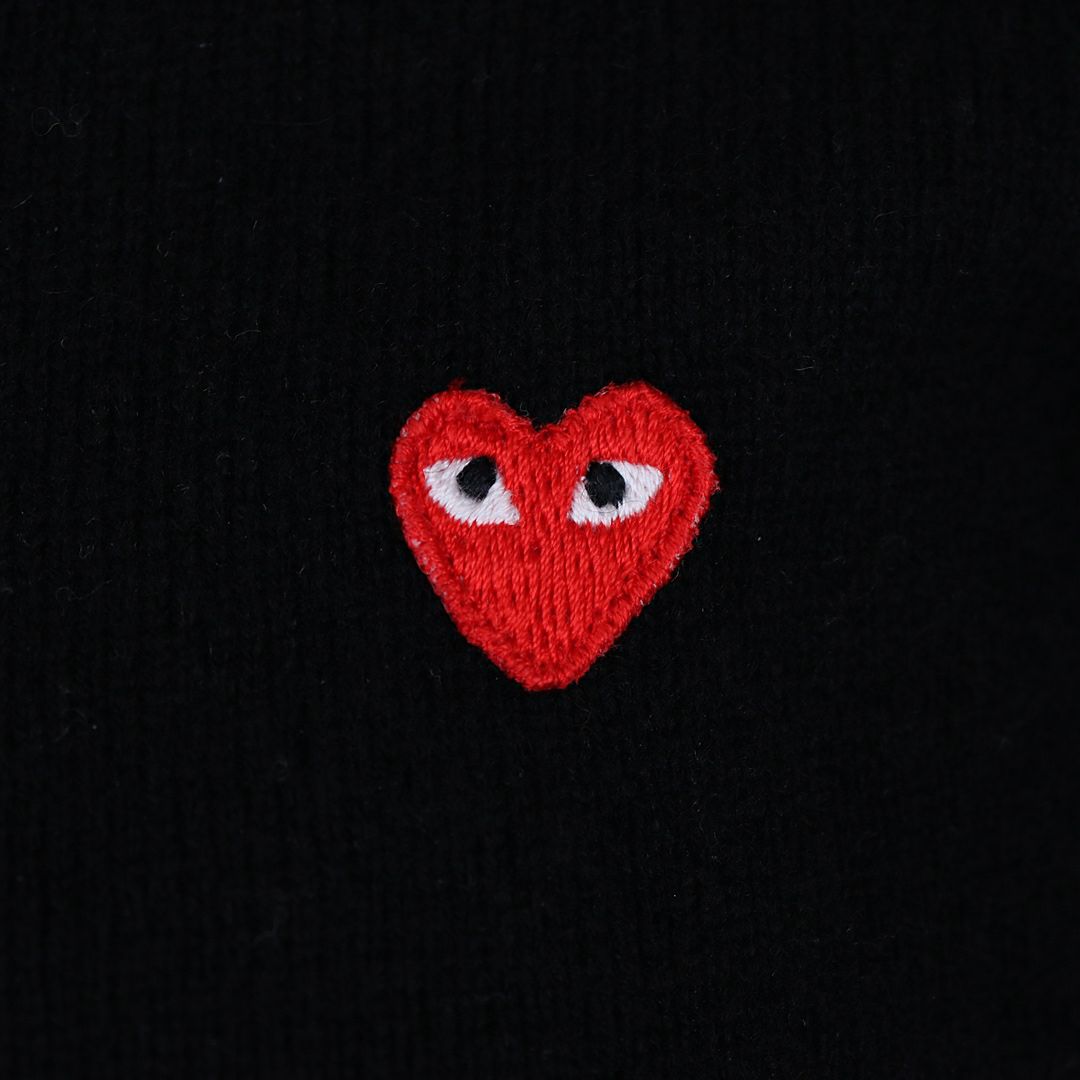 コムデギャルソン COMME DES GARCONS レディース ニットカーディガン ROUNDNECK SMALL N079 051 1-BLACK