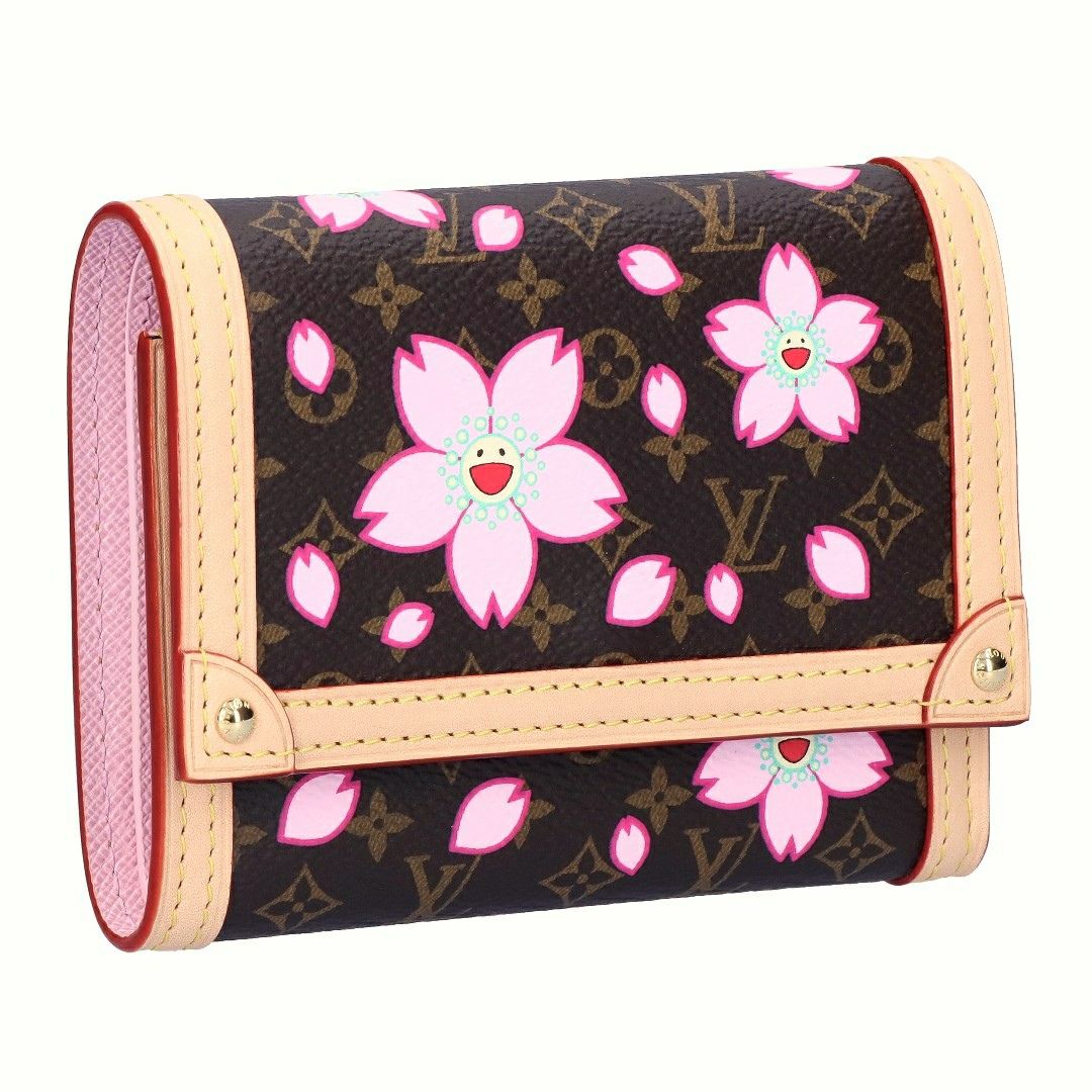 ルイヴィトン LOUIS VUITTON 村上隆 長財布 M13433 LV×TM ジッピー  