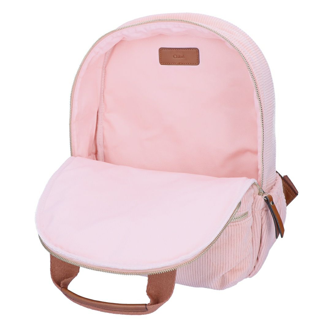 クロエ CHLOE バッグ リュックサック バックパック CHLOE KIDS クロエキッズ C20275 454 PALE PINK