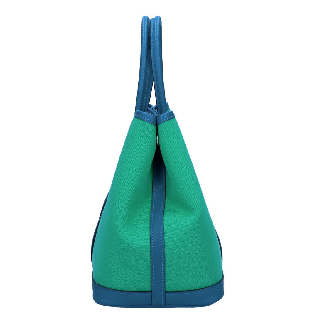 【リユース品】 エルメス HERMES バッグ ハンドバッグ ガーデンパーティ PM グリーン系 【お取り寄せ】