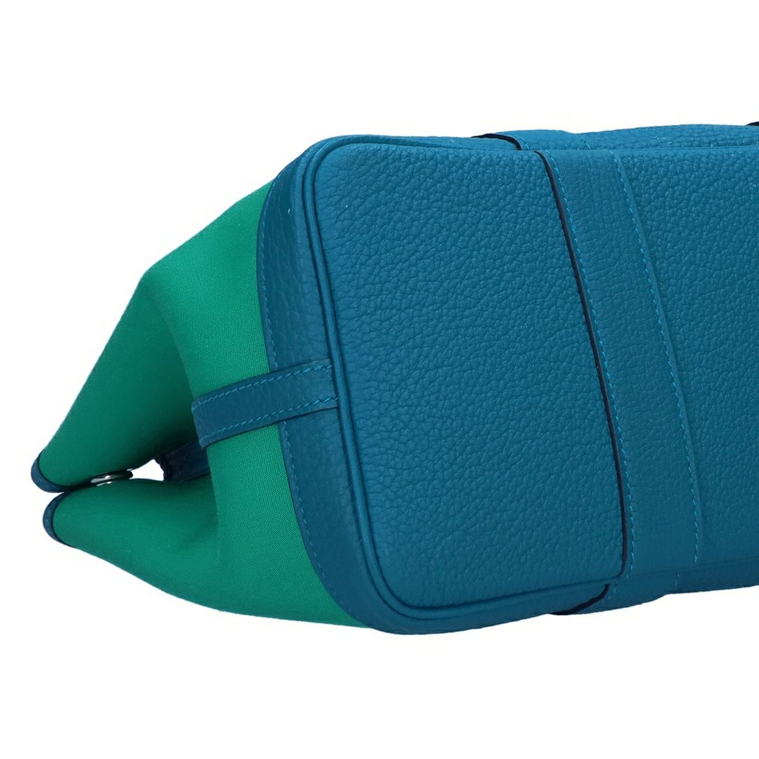 【リユース品】 エルメス HERMES バッグ ハンドバッグ ガーデンパーティ PM グリーン系 【お取り寄せ】