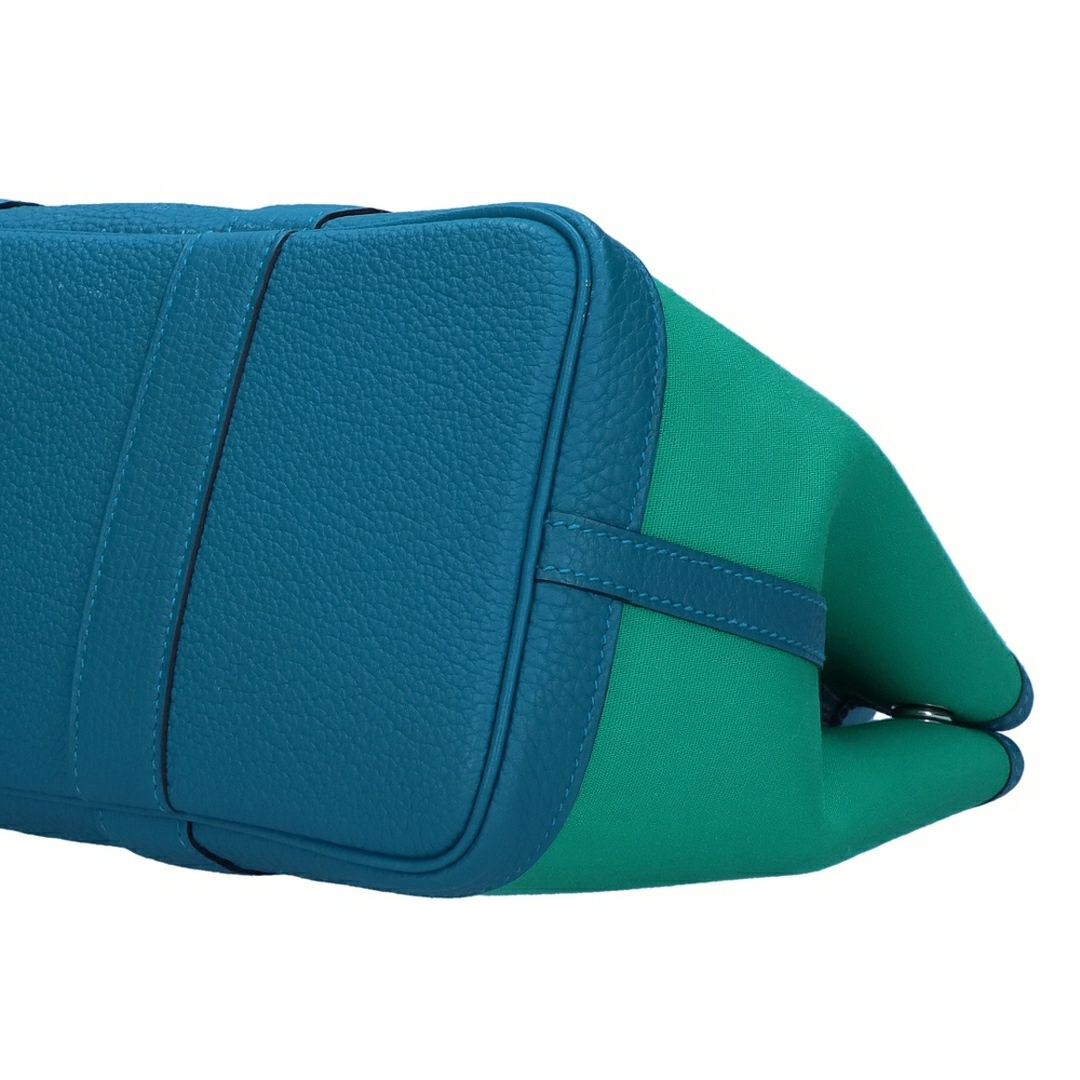 【リユース品】 エルメス HERMES バッグ ハンドバッグ ガーデンパーティ PM グリーン系 【お取り寄せ】