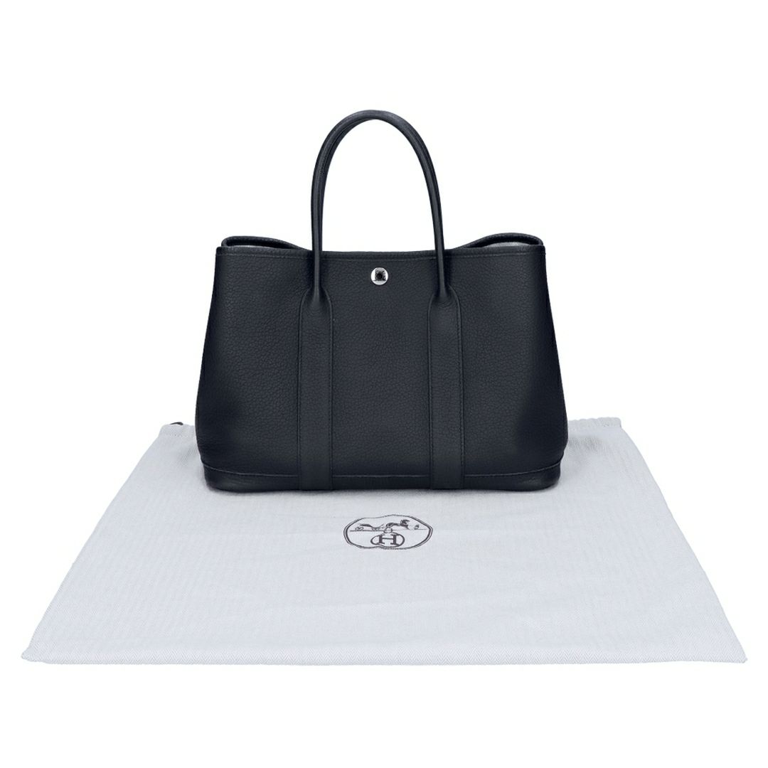 【リユース品】 エルメス HERMES バッグ ハンドバッグ ガーデンパーティ TPM ブラック 【お取り寄せ】