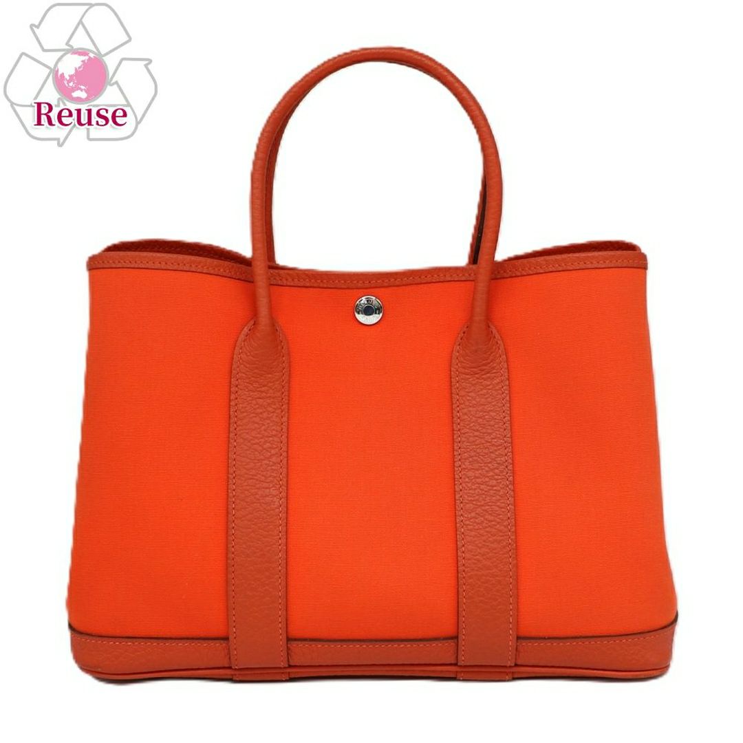【リユース品】 エルメス HERMES バッグ ハンドバッグ ガーデンパーティ TPM サンギーヌ 【お取り寄せ】