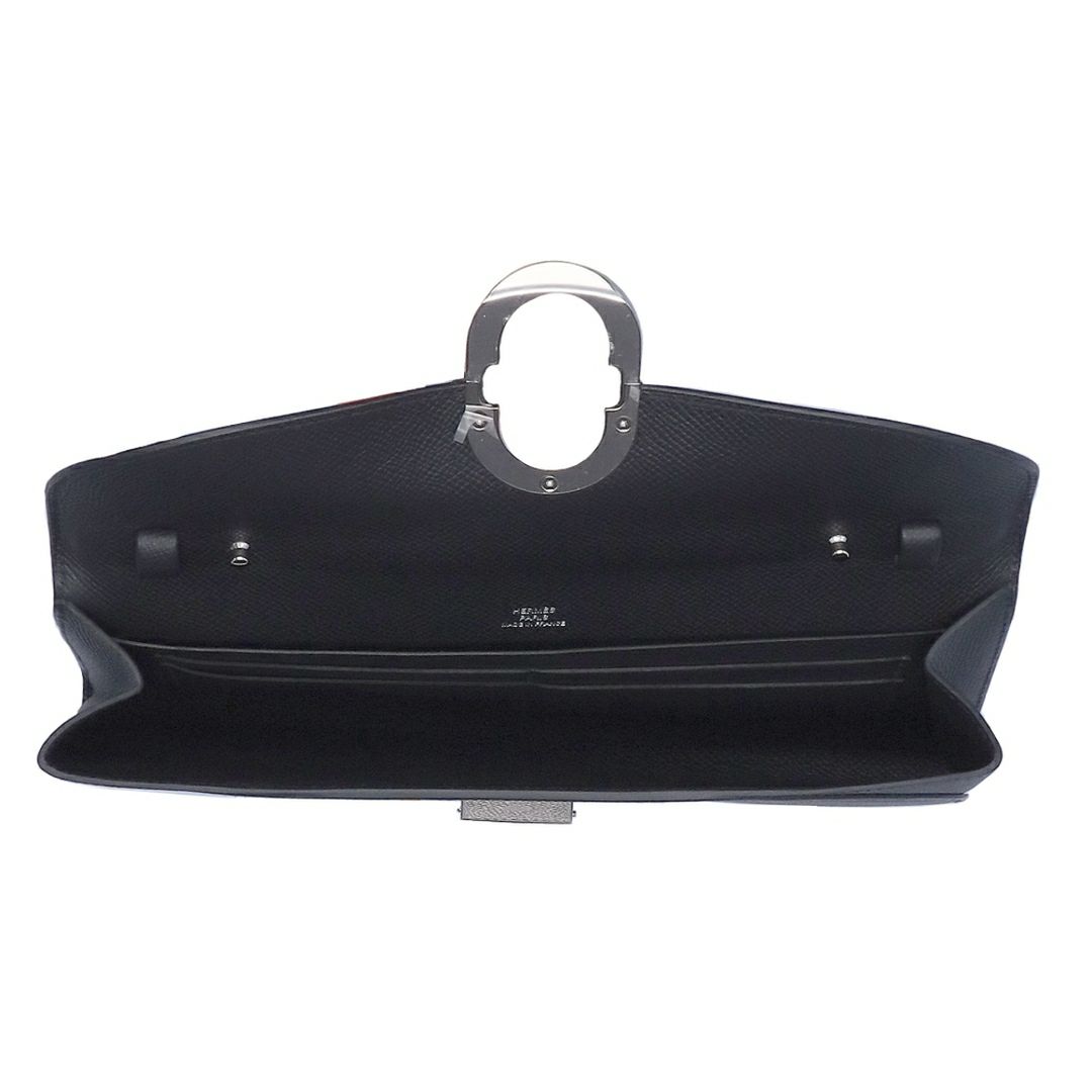 【リユース品】 エルメス HERMES バッグ ショルダーバッグ シェーヌダンクルトゥーゴー ブラック/シルバー金具 【お取り寄せ】