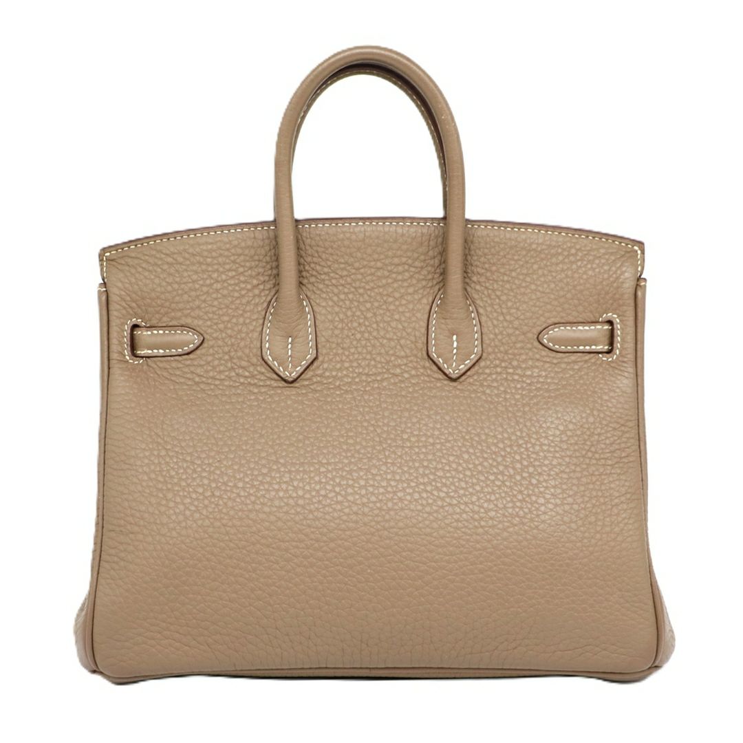 【リユース品】 エルメス HERMES バッグ ハンドバッグ バーキン25 エトープ/シルバー金具 【お取り寄せ】