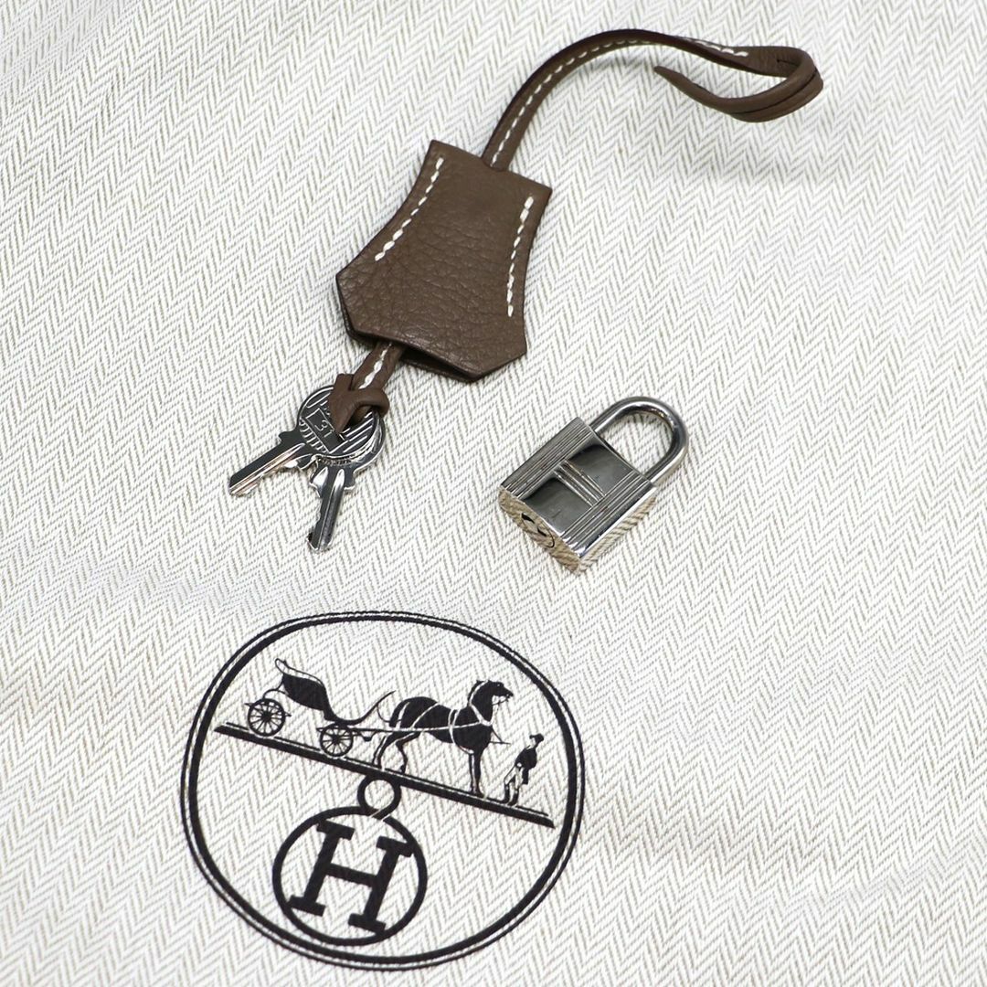 【リユース品】 エルメス HERMES バッグ ハンドバッグ バーキン25 エトープ/シルバー金具 【お取り寄せ】