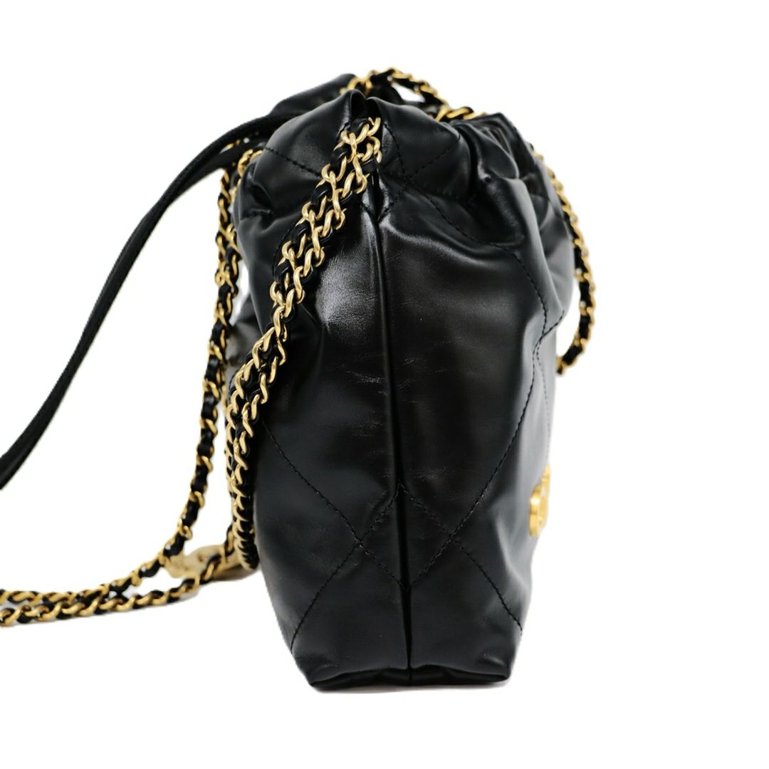 【リユース品】 シャネル CHANEL バッグ ショルダーバッグ CHANEL22 チェーンショルダーバッグ AS3980 ブラック/ゴールド金具 【お取り寄せ】