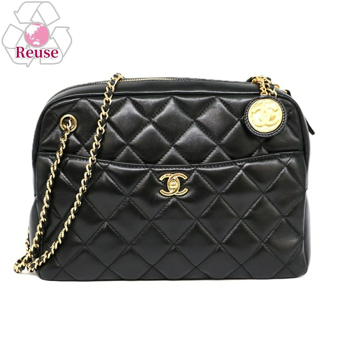 【リユース品】 シャネル CHANEL バッグ ショルダーバッグ マトラッセチェーンショルダーバッグ AS5187 ブラック/ゴールド金具 【お取り寄せ】