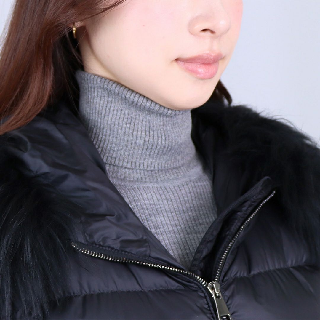 モンクレール MONCLER レディース ダウンコート ダウンジャケット ロングダウン BOEDIC 1C000 22 595FE 999 BLACK