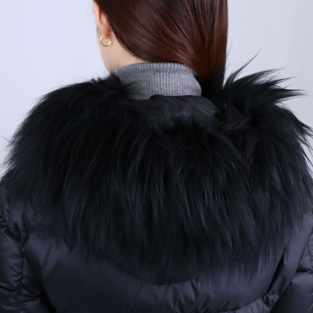 モンクレール MONCLER レディース ダウンコート ダウンジャケット ロングダウン BOEDIC 1C000 22 595FE 999 BLACK