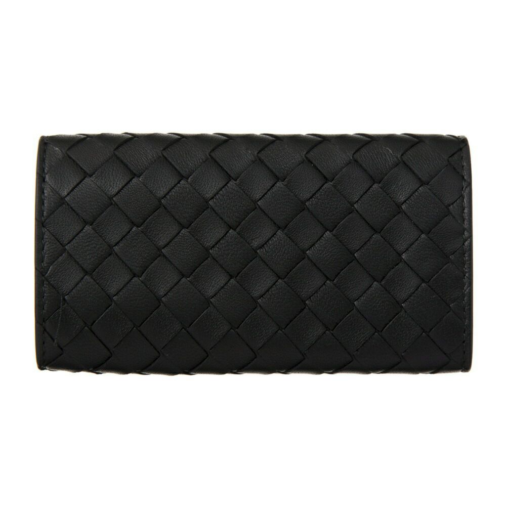 ボッテガヴェネタ BOTTEGA VENETA キーケース イントレチャート 284137 V0016 1000 8806 NERO ブラック