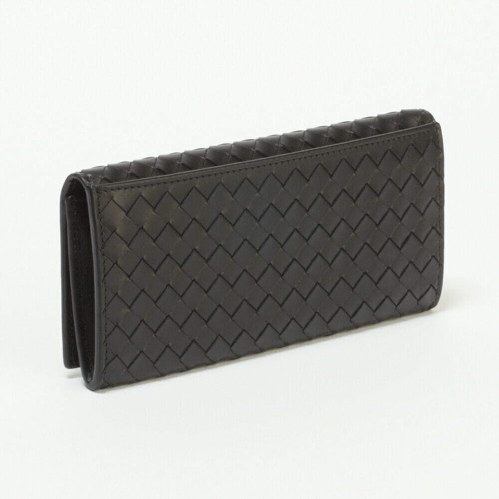 ボッテガヴェネタ メンズ 長財布 イントレチャート 小銭入れ無し BOTTEGA VENETA 120697-V47W1 1000 NERO