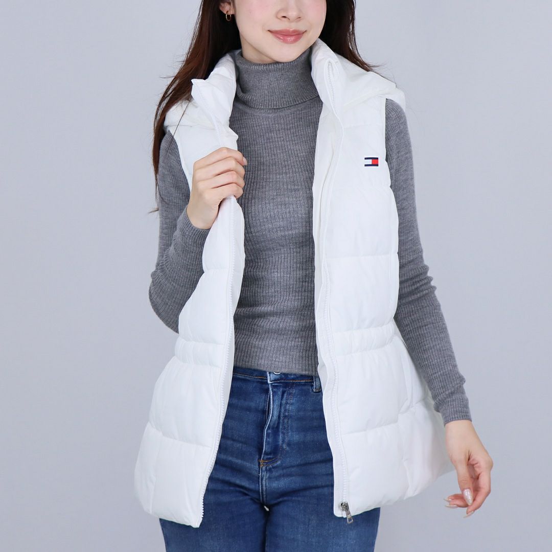 トミーヒルフィガー TOMMY HILFIGER レディース ベスト 中綿ベスト TPO9651V パデッドベスト
