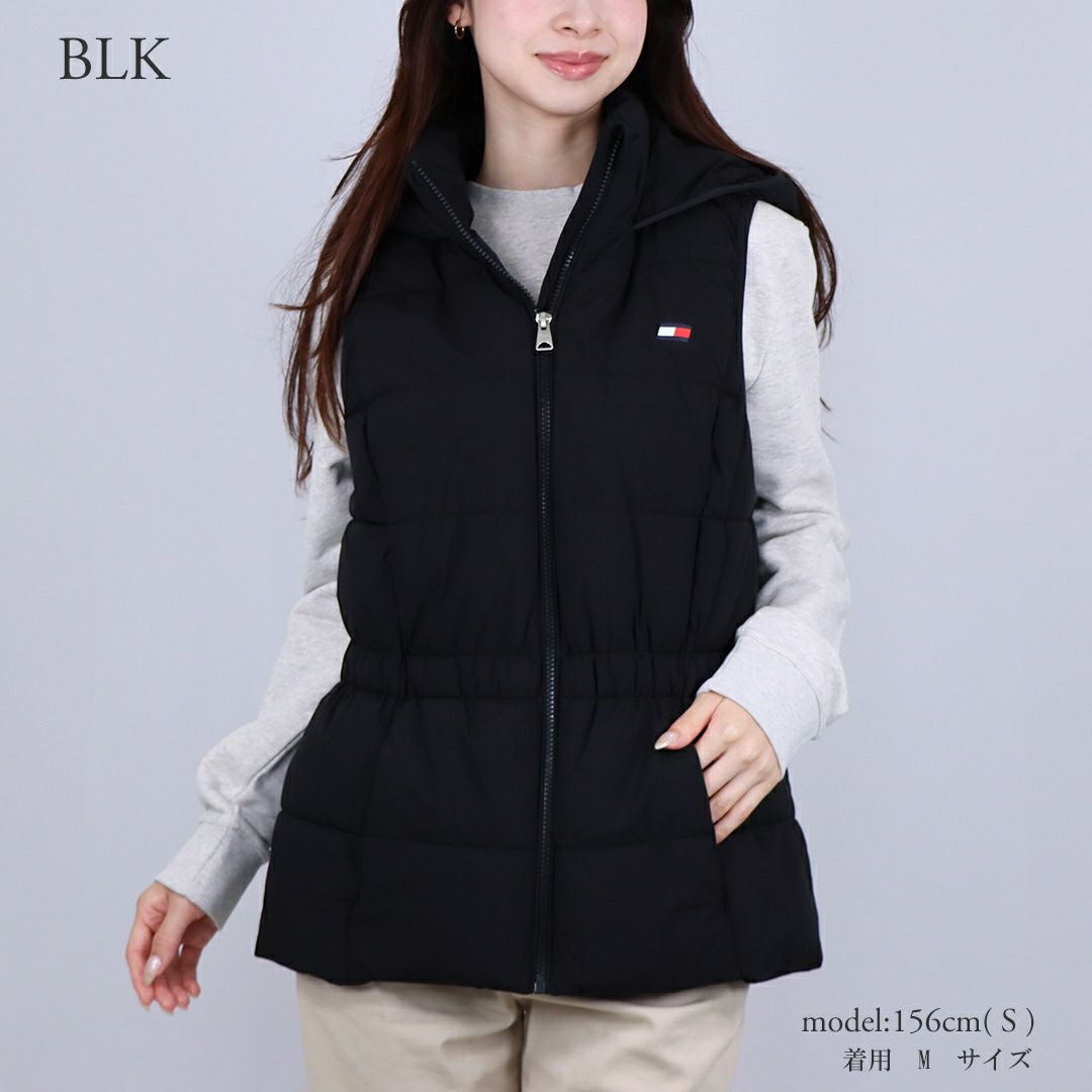 トミーヒルフィガー TOMMY HILFIGER レディース ベスト 中綿ベスト TPO9651V パデッドベスト