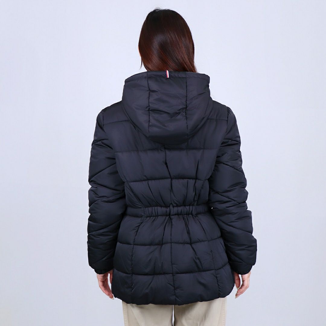 トミーヒルフィガー TOMMY HILFIGER レディース ジャケット 中綿ジャケット TP35118J BLACK　パデッドジャケット