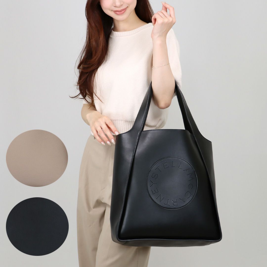 ステラマッカートニー STELLA McCARTNEY トートバッグ ロゴ スクエア 7B0031 W8542