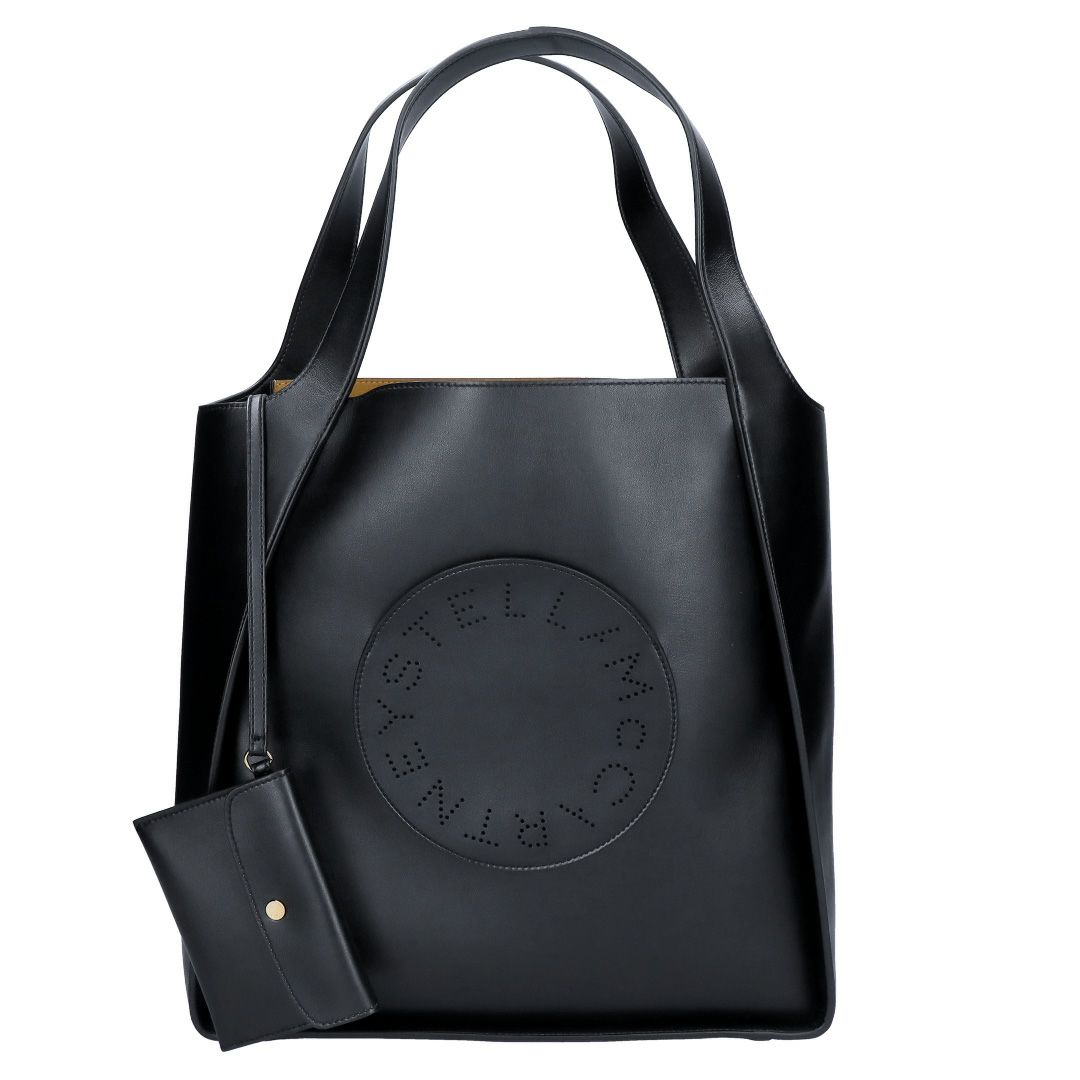 ステラマッカートニー STELLA McCARTNEY トートバッグ ロゴ スクエア 7B0031 W8542