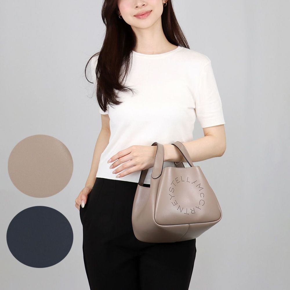 ステラマッカートニー STELLA McCARTNEY 2WAYバッグ ロゴ ダブルトップハンドル クロスボディバッグ 7B0081 W8542