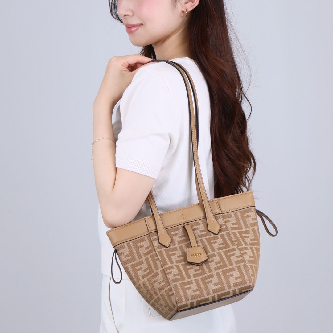 フェンディ FENDI ショルダーバッグ ORIGAMI MINI オリガミ ミニ 8BS083 AFPM F1Q5S PAPIRO+CUOIO+CAP+OS 【お取り寄せ】