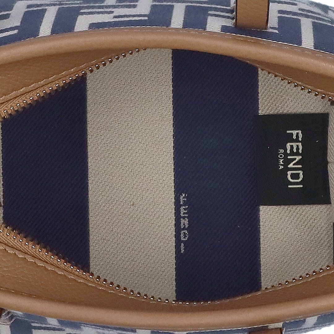 フェンディ FENDI ２WAYバッグ MINI ROLL 8BS096 AOVJ F1PIR BEIGE+MIDNIGHT+SAND+SOFT GOLD 【お取り寄せ】