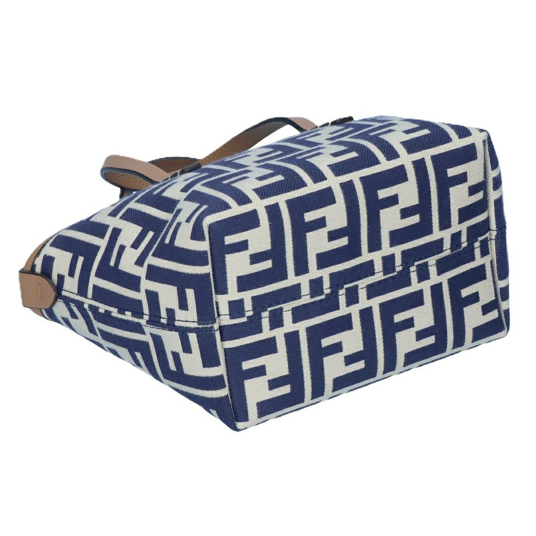 フェンディ FENDI ２WAYバッグ MINI ROLL 8BS096 AOVJ F1PIR BEIGE+MIDNIGHT+SAND+SOFT GOLD 【お取り寄せ】