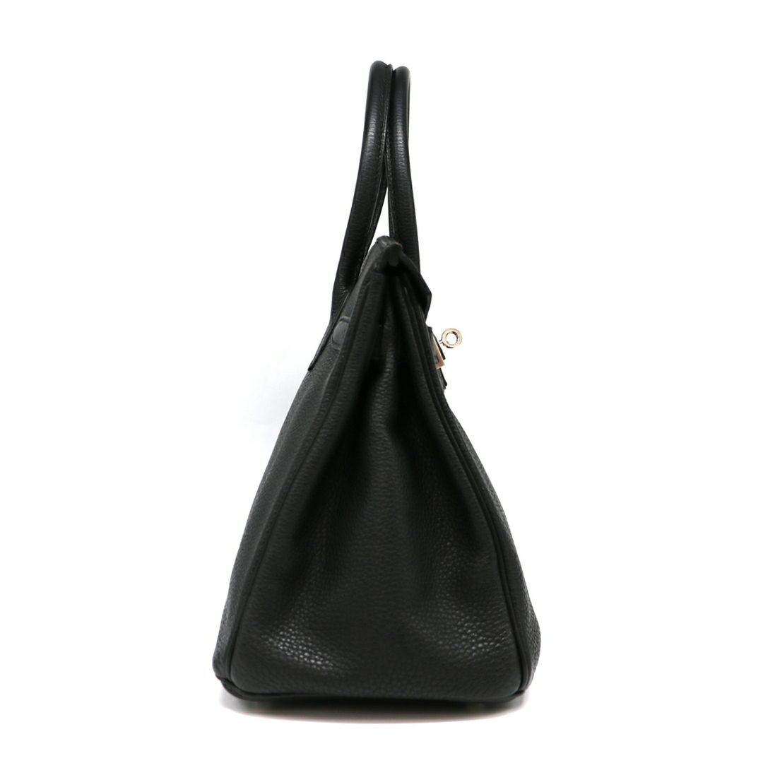 【リユース品】 エルメス HERMES バッグ ハンドバッグ バーキン30 ブラック/シルバー金具 【お取り寄せ】
